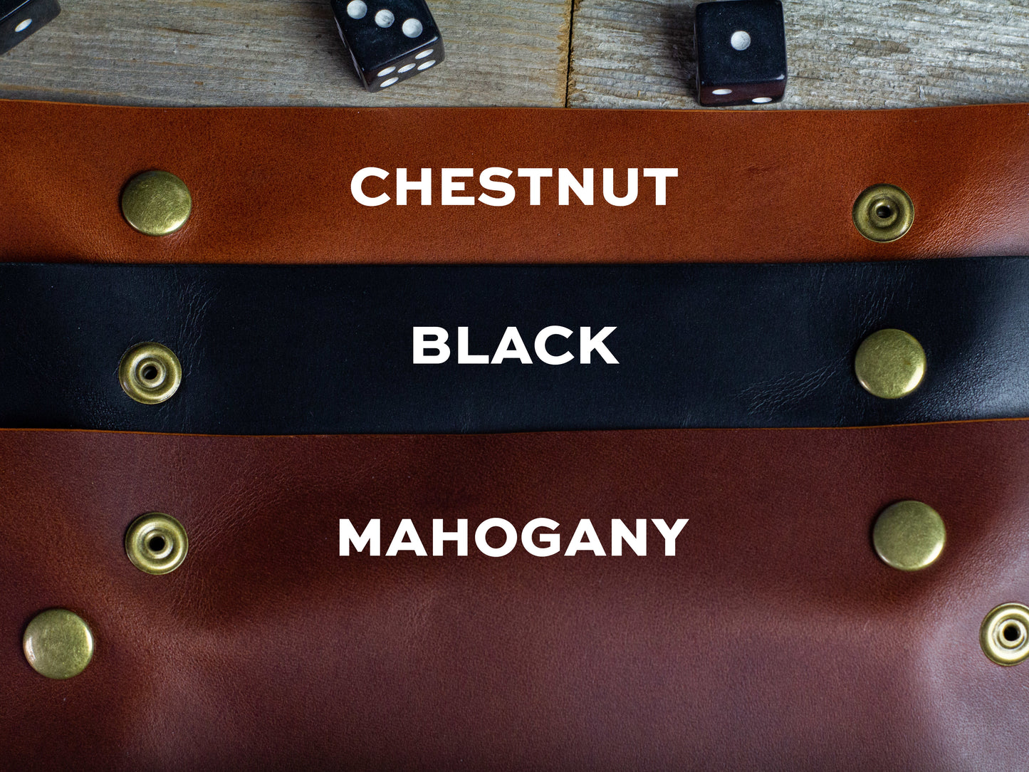 Personalized Leather EDC Valet Tray