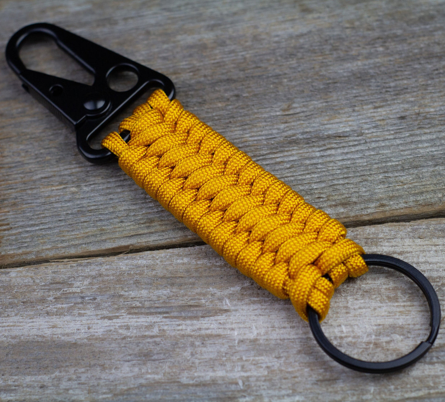 Paracord Keychain Made With Rifle Clip HK Hook | EDC Tactical Keychain