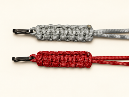 Metrea Paracord Lanyard with Titanium Clip