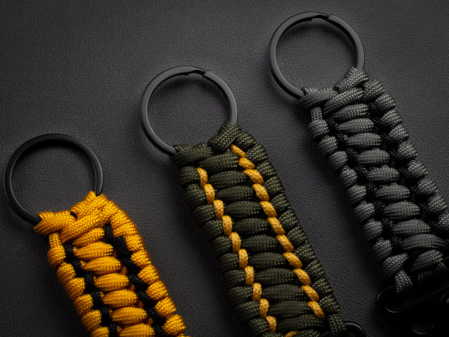 Stitched Paracord Rifle Clip | HK Hook Tactical EDC Keychain
