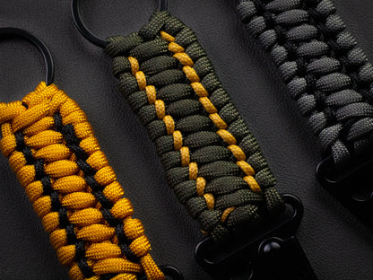 Stitched Paracord Rifle Clip | HK Hook Tactical EDC Keychain